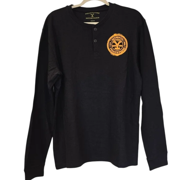 NWT Mens Yellowstone Dutton Ranch by Flyshacker Size M Wool Blend Sweater Soft - Picture 1 of 9